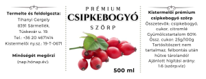  Prmium csipkebogy szrp 0,5l